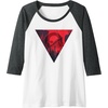 image:imageDays Gone Red Dead Scene Big Chest Poster Raglan Baseball TeeDark Heather GreyWhite