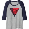 image:imageDays Gone Red Dead Scene Big Chest Poster Raglan Baseball TeeNavy BlueAthletic Heather