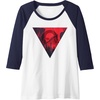 image:imageDays Gone Red Dead Scene Big Chest Poster Raglan Baseball TeeNavy BlueWhite