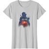 image:imageDays Gone Remastered Ready to Fight Big Chest Poster TShirtSilver Grey