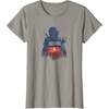 image:imageDays Gone Remastered Ready to Fight Big Chest Poster TShirtSlate Grey