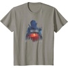 image:imageDays Gone Remastered Ready to Fight Big Chest Poster TShirtSlate Grey