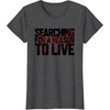 image:imageDays Gone Searching For A Reason To Live Big Chest Logo TShirtDark Heather Grey