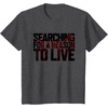 image:imageDays Gone Searching For A Reason To Live Big Chest Logo TShirtDark Heather Grey