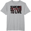 image:imageDays Gone Searching For A Reason To Live Big Chest Logo TShirtHeather Grey