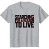 image:imageDays Gone Searching For A Reason To Live Big Chest Logo TShirtHeather Grey