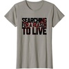 image:imageDays Gone Searching For A Reason To Live Big Chest Logo TShirtSlate Grey
