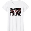 image:imageDays Gone Searching For A Reason To Live Big Chest Logo TShirtWhite