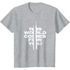 image:imageDays Gone This World Comes For You Distressed Chest Logo TShirtHeather Grey