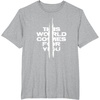 image:imageDays Gone This World Comes For You Distressed Chest Logo TShirtHeather Grey