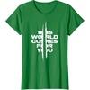 image:imageDays Gone This World Comes For You Distressed Chest Logo TShirtKelly Green