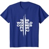 image:imageDays Gone This World Comes For You Distressed Chest Logo TShirtRoyal Blue