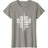 image:imageDays Gone This World Comes For You Distressed Chest Logo TShirtSlate Grey
