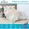 image:imageJay Franco Kids Bed Set Blue PlayStation 7 Piece Full  Cozy Soft Bedding for Stylish Room Dcor with Comforter Sheets amp Pillow CoversBeige  Stitch