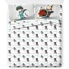 image:imageJay Franco Kids Bed Set Blue PlayStation 7 Piece Full  Cozy Soft Bedding for Stylish Room Dcor with Comforter Sheets amp Pillow CoversBlack  My Hero Academia