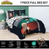 image:imageJay Franco Kids Bed Set Blue PlayStation 7 Piece Full  Cozy Soft Bedding for Stylish Room Dcor with Comforter Sheets amp Pillow CoversBlack  My Hero Academia