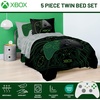 image:imageJay Franco Kids Bed Set Blue PlayStation 7 Piece Full  Cozy Soft Bedding for Stylish Room Dcor with Comforter Sheets amp Pillow CoversBlack  Xbox