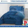 image:imageJay Franco Kids Bed Set Blue PlayStation 7 Piece Full  Cozy Soft Bedding for Stylish Room Dcor with Comforter Sheets amp Pillow CoversBlue  Playstation