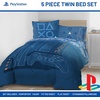 image:imageJay Franco Kids Bed Set Blue PlayStation 7 Piece Full  Cozy Soft Bedding for Stylish Room Dcor with Comforter Sheets amp Pillow CoversBlue  Playstation