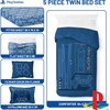 image:imageJay Franco Kids Bed Set Blue PlayStation 7 Piece Full  Cozy Soft Bedding for Stylish Room Dcor with Comforter Sheets amp Pillow CoversBlue  Playstation