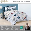 image:imageJay Franco Kids Bed Set Blue PlayStation 7 Piece Full  Cozy Soft Bedding for Stylish Room Dcor with Comforter Sheets amp Pillow CoversDark Grey  Harry Potter