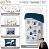 image:imageJay Franco Kids Bed Set Blue PlayStation 7 Piece Full  Cozy Soft Bedding for Stylish Room Dcor with Comforter Sheets amp Pillow CoversDark Grey  Harry Potter