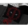 image:imageJay Franco Kids Bed Set Blue PlayStation 7 Piece Full  Cozy Soft Bedding for Stylish Room Dcor with Comforter Sheets amp Pillow CoversGray  Deadpool