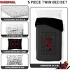 image:imageJay Franco Kids Bed Set Blue PlayStation 7 Piece Full  Cozy Soft Bedding for Stylish Room Dcor with Comforter Sheets amp Pillow CoversGray  Deadpool