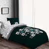 image:imageJay Franco Kids Bed Set Blue PlayStation 7 Piece Full  Cozy Soft Bedding for Stylish Room Dcor with Comforter Sheets amp Pillow CoversGreen  Minecraft 01