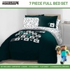 image:imageJay Franco Kids Bed Set Blue PlayStation 7 Piece Full  Cozy Soft Bedding for Stylish Room Dcor with Comforter Sheets amp Pillow CoversGreen  Minecraft 01