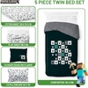 image:imageJay Franco Kids Bed Set Blue PlayStation 7 Piece Full  Cozy Soft Bedding for Stylish Room Dcor with Comforter Sheets amp Pillow CoversGreen  Minecraft 01