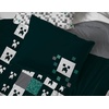 image:imageJay Franco Kids Bed Set Blue PlayStation 7 Piece Full  Cozy Soft Bedding for Stylish Room Dcor with Comforter Sheets amp Pillow CoversGreen  Minecraft 01