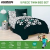 image:imageJay Franco Kids Bed Set Blue PlayStation 7 Piece Full  Cozy Soft Bedding for Stylish Room Dcor with Comforter Sheets amp Pillow CoversGreen  Minecraft 01