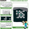 image:imageJay Franco Kids Bed Set Blue PlayStation 7 Piece Full  Cozy Soft Bedding for Stylish Room Dcor with Comforter Sheets amp Pillow CoversGreen  Minecraft 01