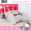 image:imageJay Franco Kids Bed Set Blue PlayStation 7 Piece Full  Cozy Soft Bedding for Stylish Room Dcor with Comforter Sheets amp Pillow CoversGrey  Hello Kitty