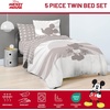 image:imageJay Franco Kids Bed Set Blue PlayStation 7 Piece Full  Cozy Soft Bedding for Stylish Room Dcor with Comforter Sheets amp Pillow CoversGrey  Mickey Mouse