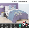 image:imageJay Franco Kids Bed Set Blue PlayStation 7 Piece Full  Cozy Soft Bedding for Stylish Room Dcor with Comforter Sheets amp Pillow CoversGrey  Mickey and Minnie