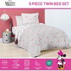 image:imageJay Franco Kids Bed Set Blue PlayStation 7 Piece Full  Cozy Soft Bedding for Stylish Room Dcor with Comforter Sheets amp Pillow CoversGrey  Minnie Mouse