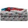 image:imageJay Franco Kids Bed Set Blue PlayStation 7 Piece Full  Cozy Soft Bedding for Stylish Room Dcor with Comforter Sheets amp Pillow CoversGrey  Spiderman