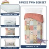 image:imageJay Franco Kids Bed Set Blue PlayStation 7 Piece Full  Cozy Soft Bedding for Stylish Room Dcor with Comforter Sheets amp Pillow CoversMulti  Gilmore Girls