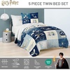 image:imageJay Franco Kids Bed Set Blue PlayStation 7 Piece Full  Cozy Soft Bedding for Stylish Room Dcor with Comforter Sheets amp Pillow CoversMulti  Harry Potter