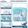 image:imageJay Franco Kids Bed Set Blue PlayStation 7 Piece Full  Cozy Soft Bedding for Stylish Room Dcor with Comforter Sheets amp Pillow CoversMulti  Lilo and Stitch 02