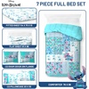 image:imageJay Franco Kids Bed Set Blue PlayStation 7 Piece Full  Cozy Soft Bedding for Stylish Room Dcor with Comforter Sheets amp Pillow CoversMulti  Lilo and Stitch 02