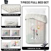 image:imageJay Franco Kids Bed Set Blue PlayStation 7 Piece Full  Cozy Soft Bedding for Stylish Room Dcor with Comforter Sheets amp Pillow CoversMulti  Nightmare Before Christmas