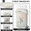 image:imageJay Franco Kids Bed Set Blue PlayStation 7 Piece Full  Cozy Soft Bedding for Stylish Room Dcor with Comforter Sheets amp Pillow CoversMulti  Nightmare Before Christmas