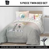 image:imageJay Franco Kids Bed Set Blue PlayStation 7 Piece Full  Cozy Soft Bedding for Stylish Room Dcor with Comforter Sheets amp Pillow CoversMulti  Nightmare Before Christmas