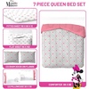 image:imageJay Franco Kids Bed Set Blue PlayStation 7 Piece Full  Cozy Soft Bedding for Stylish Room Dcor with Comforter Sheets amp Pillow CoversPink