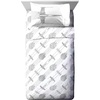 image:imageJay Franco Kids Bed Set Blue PlayStation 7 Piece Full  Cozy Soft Bedding for Stylish Room Dcor with Comforter Sheets amp Pillow CoversWhite  Star Wars