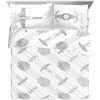 image:imageJay Franco Kids Bed Set Blue PlayStation 7 Piece Full  Cozy Soft Bedding for Stylish Room Dcor with Comforter Sheets amp Pillow CoversWhite  Star Wars