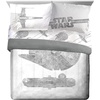 image:imageJay Franco Kids Bed Set Blue PlayStation 7 Piece Full  Cozy Soft Bedding for Stylish Room Dcor with Comforter Sheets amp Pillow CoversWhite  Star Wars